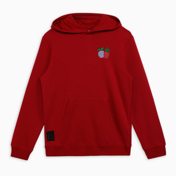 PUMA x ONE PIECE Youth Hoodie, Club Red, extralarge-IND