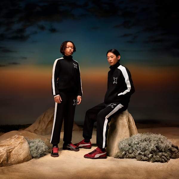 PUMA x ONE PIECE YouthT7 Jacket, PUMA Black, extralarge-IND