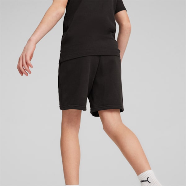 PUMA x ONE PIECE Big Kids' Shorts, PUMA Black, extralarge