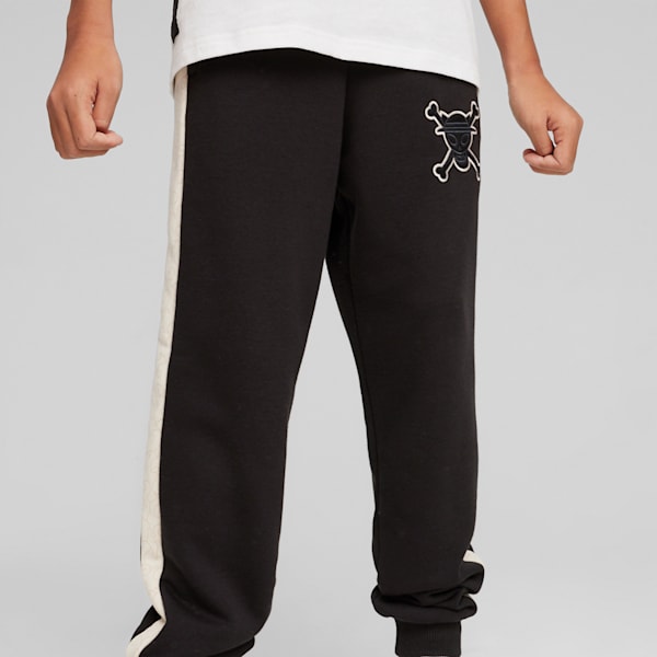 PUMA x ONE PIECE Youth T7 Pants, PUMA Black, extralarge-IND