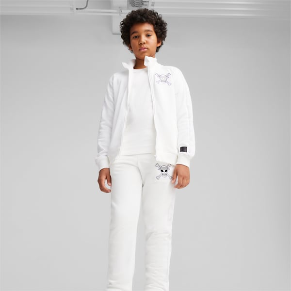 PUMA x ONE PIECE Youth T7 Pants, PUMA White, extralarge-IDN