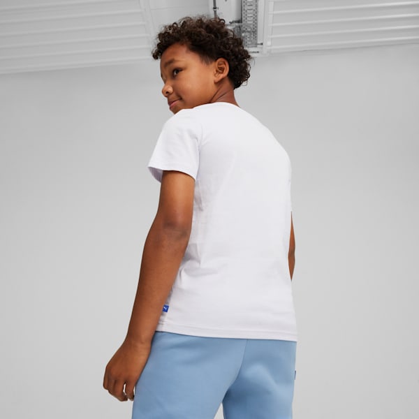 PUMA x PLAYSTATION Youth T-shirt, Silver Mist, extralarge-IND