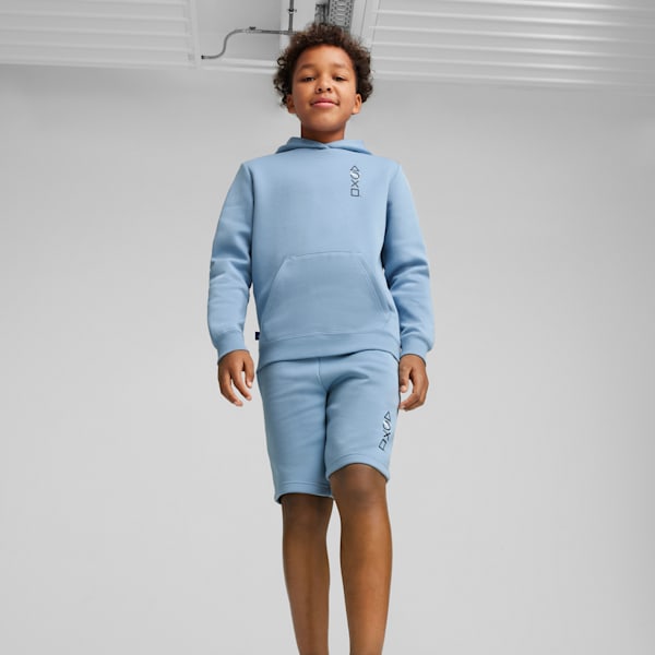 PUMA x PLAYSTATION® Big Kids' Hoodie, Zen Blue, extralarge