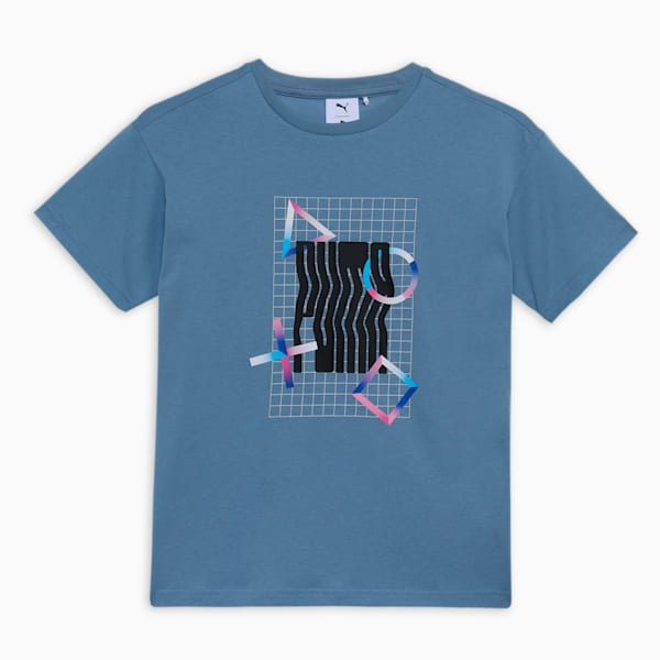 PUMA x PLAYSTATION Youth T-shirt, Zen Blue, extralarge-IND