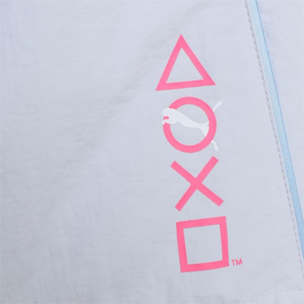 PUMA x PLAYSTATION Youth Shorts, Silver Mist, extralarge-IND