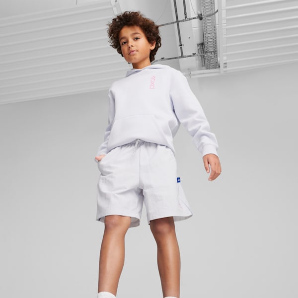 PUMA x PLAYSTATION Youth Shorts, Silver Mist, extralarge-IND