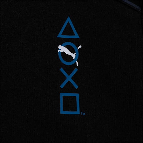 PUMA x PLAYSTATION Youth Sleeveless Hoodie, PUMA Black, extralarge-IND