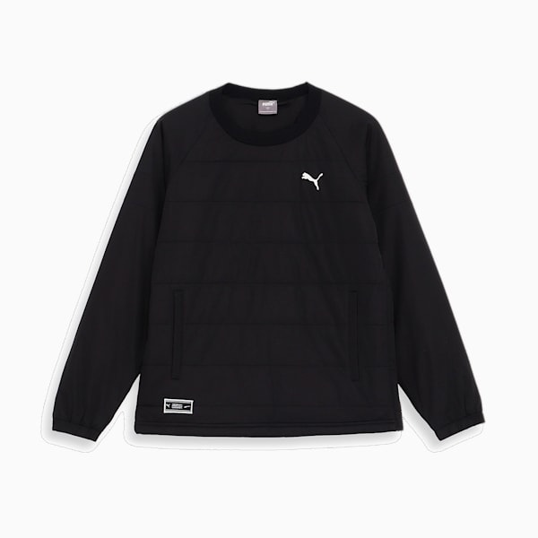 メンズ ゴルフ ストレッチ クラシカルチェック 中綿 ジャケット, PUMA Black, extralarge-JPN