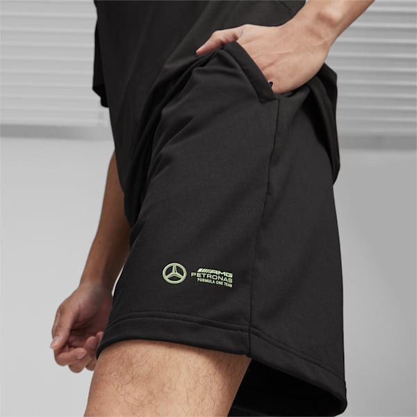 Mercedes-AMG Petronas Motorsport CLOUDSPUN Men's Shorts, PUMA Black, extralarge-IND