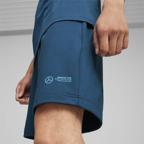 Mercedes-AMG Petronas Motorsport CLOUDSPUN Men's Shorts, Ocean Tropic, extralarge-IND