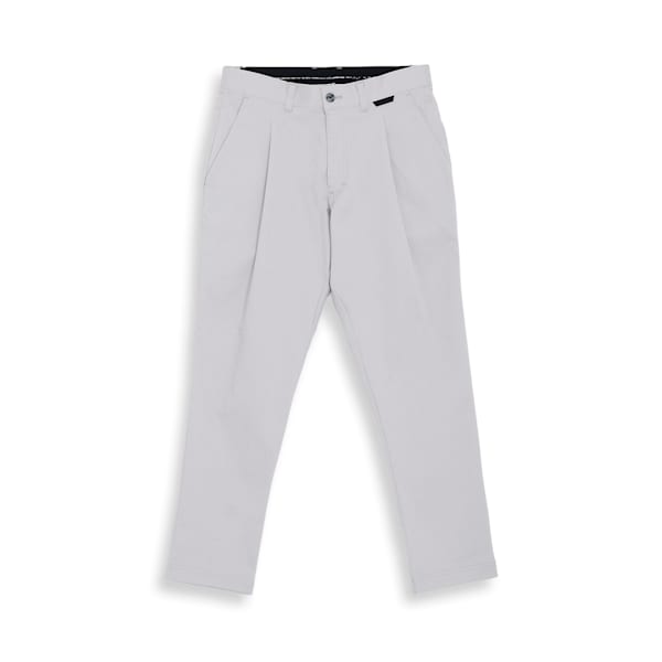メンズ ゴルフ EXストレッチ リラックス テーパード タックパンツ, Ash Gray, extralarge-JPN