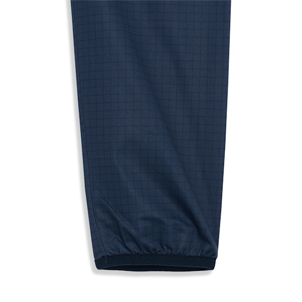 ウィメンズ ゴルフ ハイパーストレッチ ミニ チェック フルジップ スタンド ジャケット, Deep Navy, extralarge-JPN
