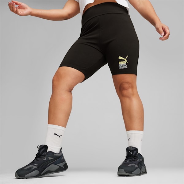 CLASSICS Women's Tight Shorts, PUMA Black, extralarge-IND