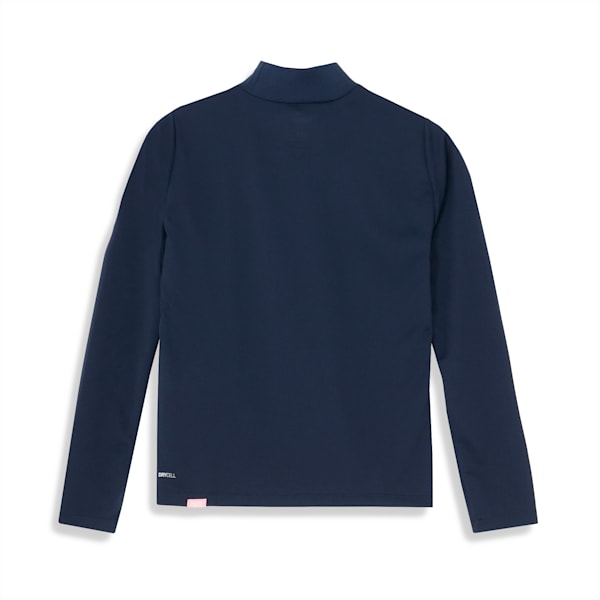 ウィメンズ ゴルフ ストレッチ ビッグプーマロゴ モックネックシャツ 長袖, Deep Navy, extralarge-JPN