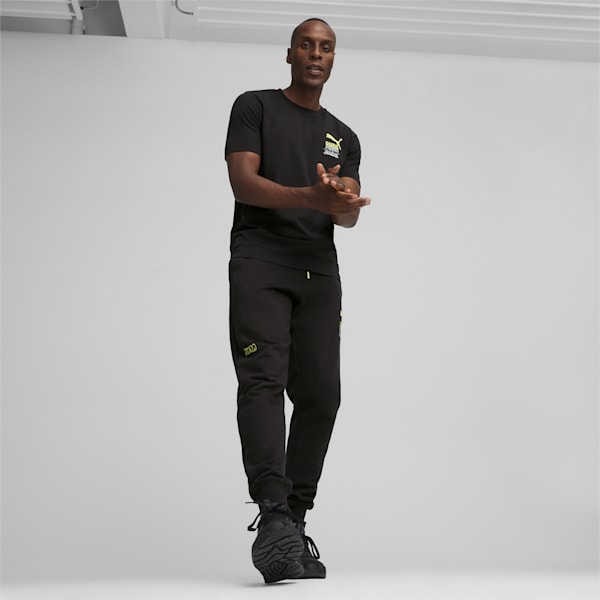 メンズ CLASSICS ブランド ラブ グラフィック 半袖 Tシャツ, PUMA Black, extralarge-JPN
