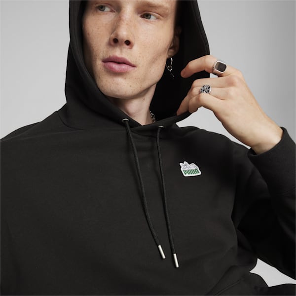 For the Fanbase T7 SUPER PUMA Men's Hoodie, PUMA Black, extralarge
