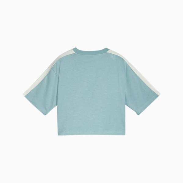 T7 Girls' Graphic Tee, Turquoise Surf, extralarge