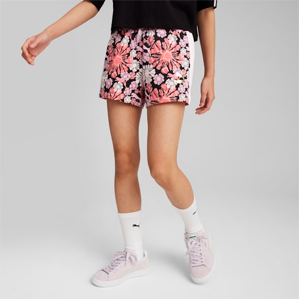 T7 Girls' Shorts, PUMA Black, extralarge