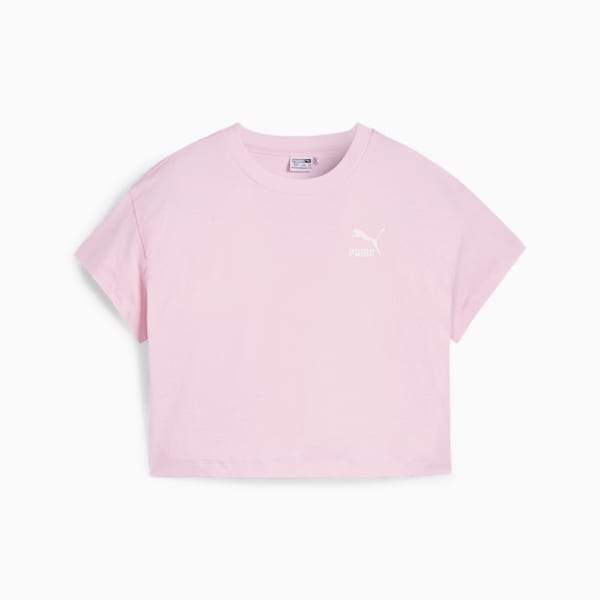 BETTER CLASSICS Big Kids' Girl's Tee, Whisp Of Pink, extralarge