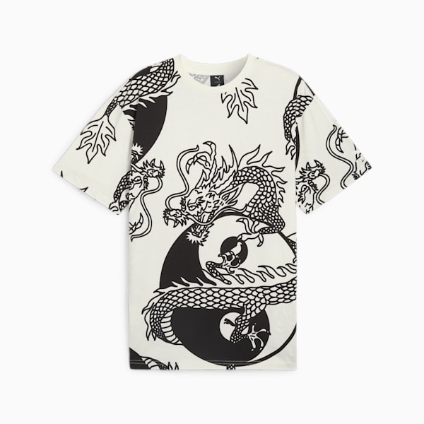 メンズ PUMA x STAPLE AOP 半袖 Tシャツ, Warm White-Puma black, extralarge-JPN