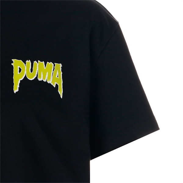 メンズ PUMA x HIROTTON アニバーサリー 半袖 Tシャツ, Puma Black, extralarge-JPN