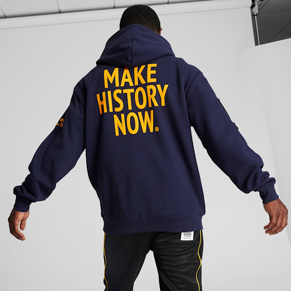 PUMA x BLACK FIVES Rens 100 Men's Basketball Hoodie, PUMA Navy, extralarge