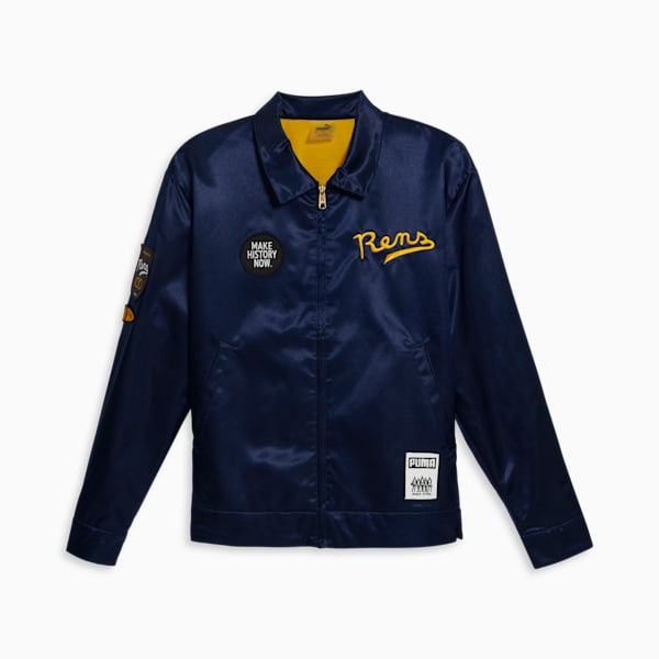 PUMA x BLACK FIVES Rens 100 Men's Basketball Jacket, PUMA Navy, extralarge
