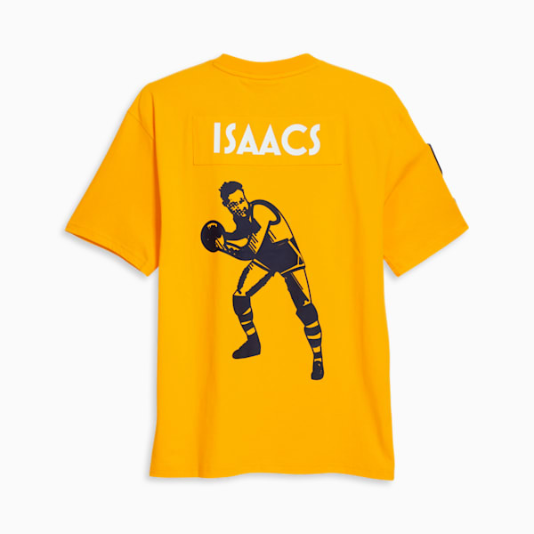 PUMA x BLACK FIVES Rens 100 Men's Tee II, Yellow Sizzle, extralarge