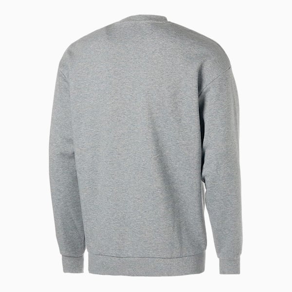 ユニセックス PUMA x BFGU Graphic Project グラフィック クルースウェット, Medium Gray Heather, extralarge-JPN