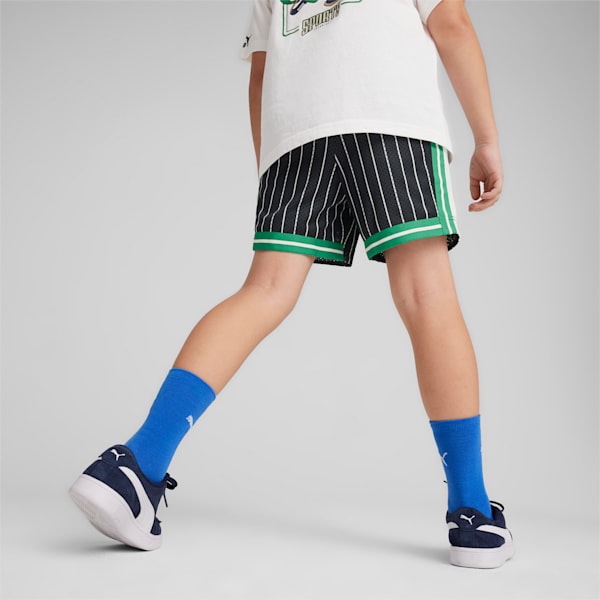 For the Fanbase Youth Basketball Shorts, PUMA Black, extralarge-AUS