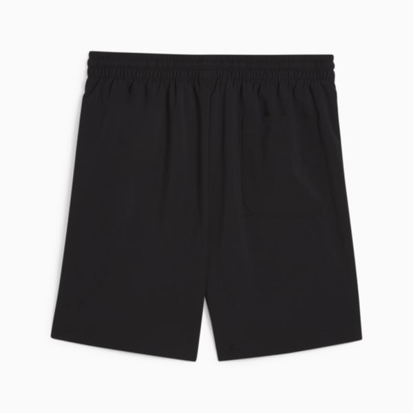 BMW M Motorsport Men's Woven Shorts, Puma Black, extralarge-IND