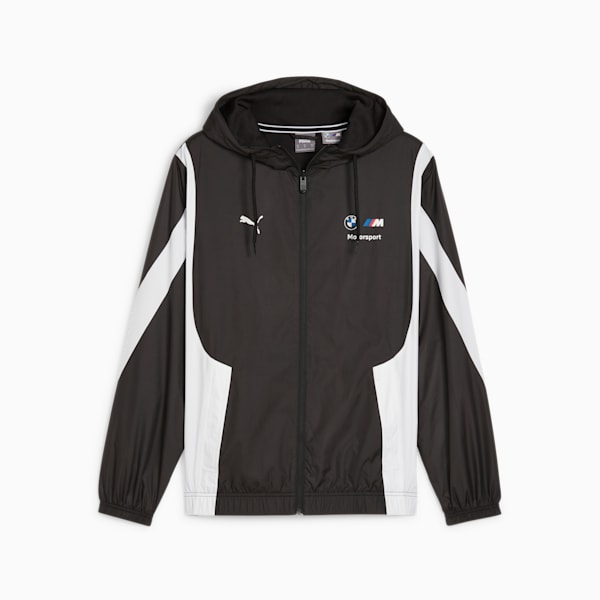 Veste tissée de sport automobile BMW M Motorsport, homme, Puma Black, extralarge