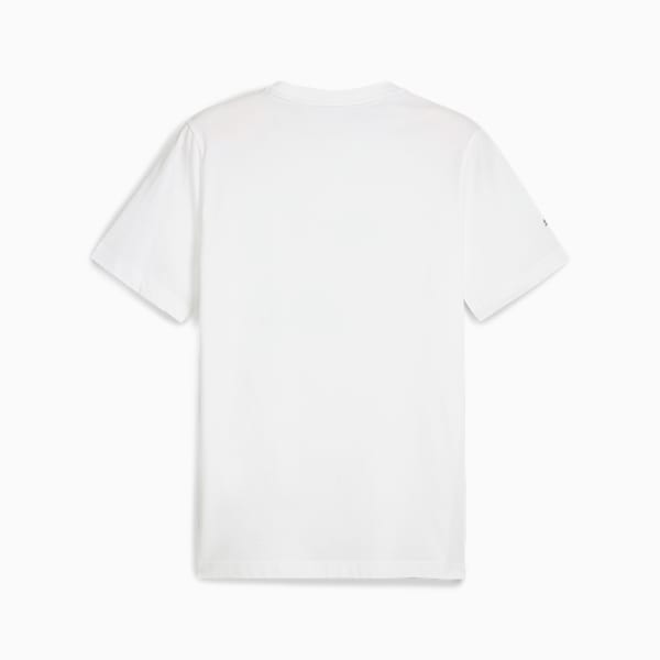 BMW M Motorsport Men's Graphic Motorsport Tee, PUMA White, extralarge