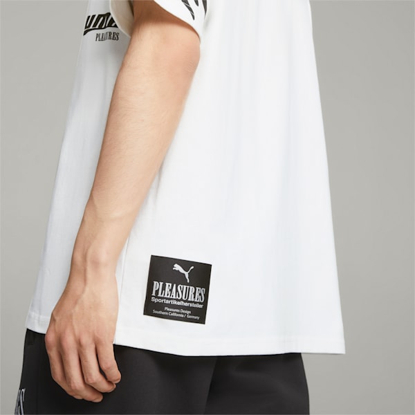 ユニセックス PUMA x PLEASURES サン グラフィック Tシャツ, PUMA White, extralarge-JPN