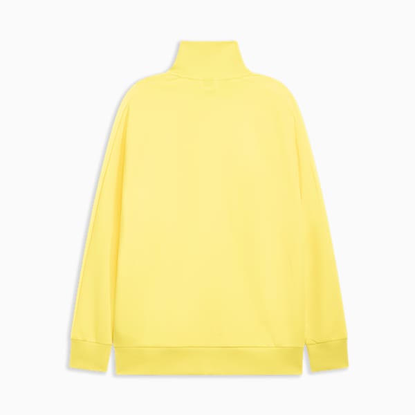 Scuderia Ferrari Race Iconic T7 Men's Motorsport Jacket, Speed Yellow-Puma Black, extralarge