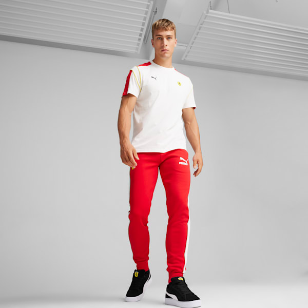 Scuderia Ferrari Race Iconic T7 Men's Motorsport Pants, Rosso Corsa, extralarge