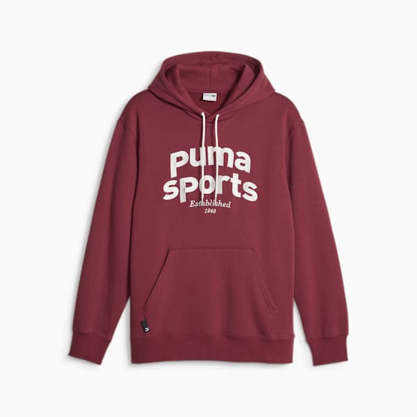 メンズ PUMA TEAM フーディー, Dark Jasper, extralarge-JPN