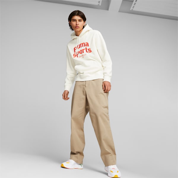 メンズ PUMA TEAM フーディー, Warm White, extralarge-JPN