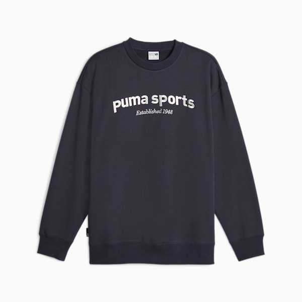 メンズ PUMA TEAM クルースウェット, New Navy, extralarge-JPN