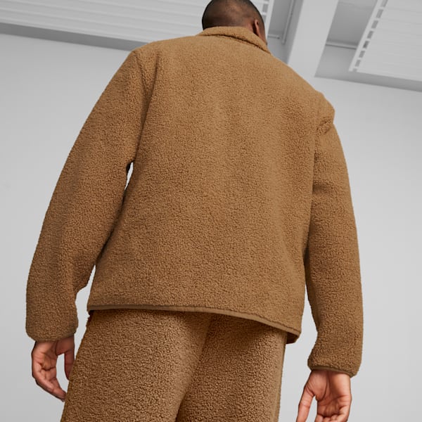 CLASSICS Men's Sherpa Jacket, Chocolate Chip, extralarge