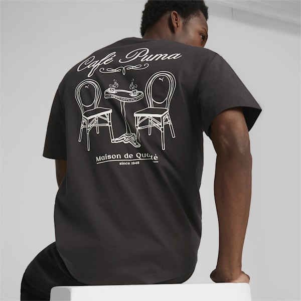 Camiseta Puma Classics Logo Tee Hombre Gris