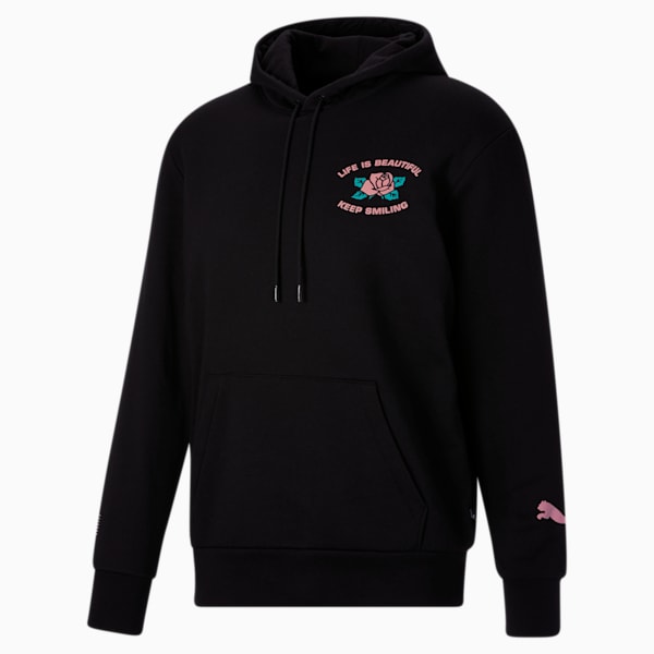 Chris Brickley: Life Is Beautiful Hoodie, PUMA Black, extralarge