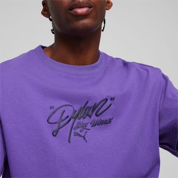 Dylan's Gift Shop Men's Basketball T-shirt, Ultraviolet, extralarge-AUS