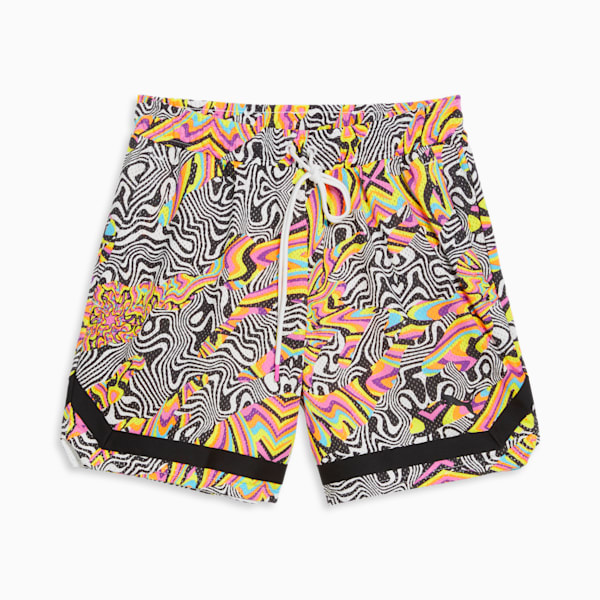 MELO x DEXTER'S LAB Men's Basketball Shorts, PUMA Black, extralarge