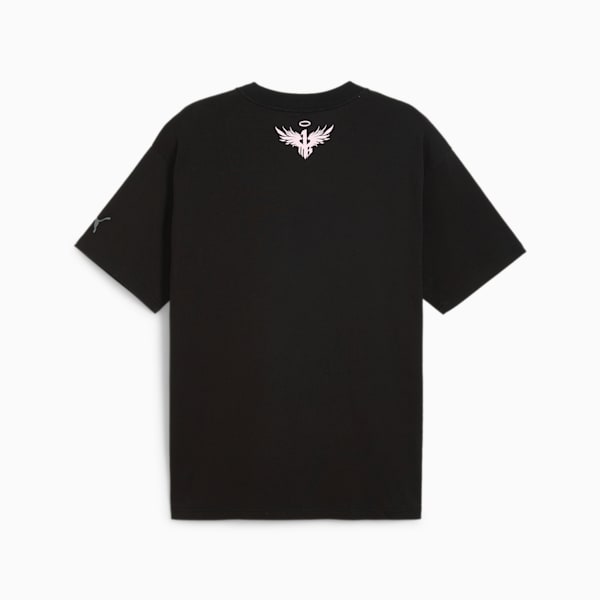 MELO IRIDESCENT Men's Basketball T-shirt, PUMA Black, extralarge-AUS