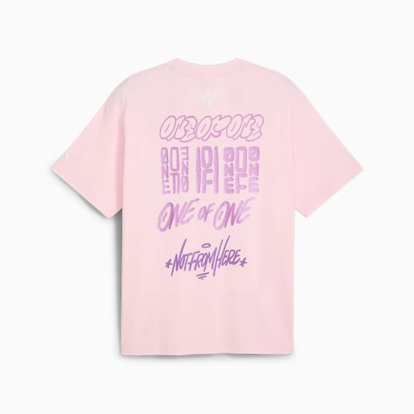 MELO IRIDESCENT Men's Basketball T-shirt, Whisp Of Pink, extralarge-AUS