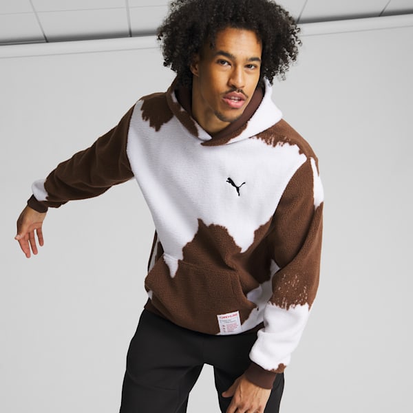 PUMA HOOPS x GREMLINS Men's Hoodie, Chestnut Brown, extralarge