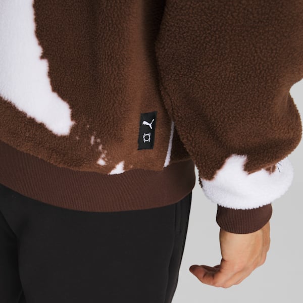 Sudadera con capucha para hombre PUMA HOOPS x GREMLINS, Chestnut Brown, extralarge