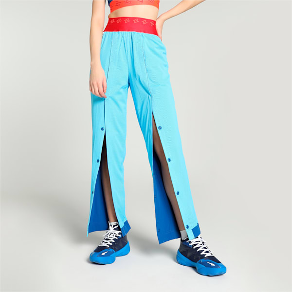 PUMA x STEWIE Dawn Conversation Women's Oversized Basketball Pants, Cobalt Glaze, extralarge-AUS