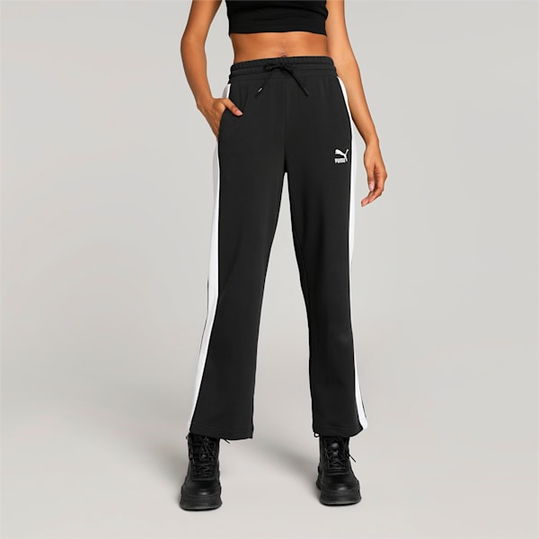 ICONIC T7 Women's Straight Pants, PUMA Black, extralarge-IND